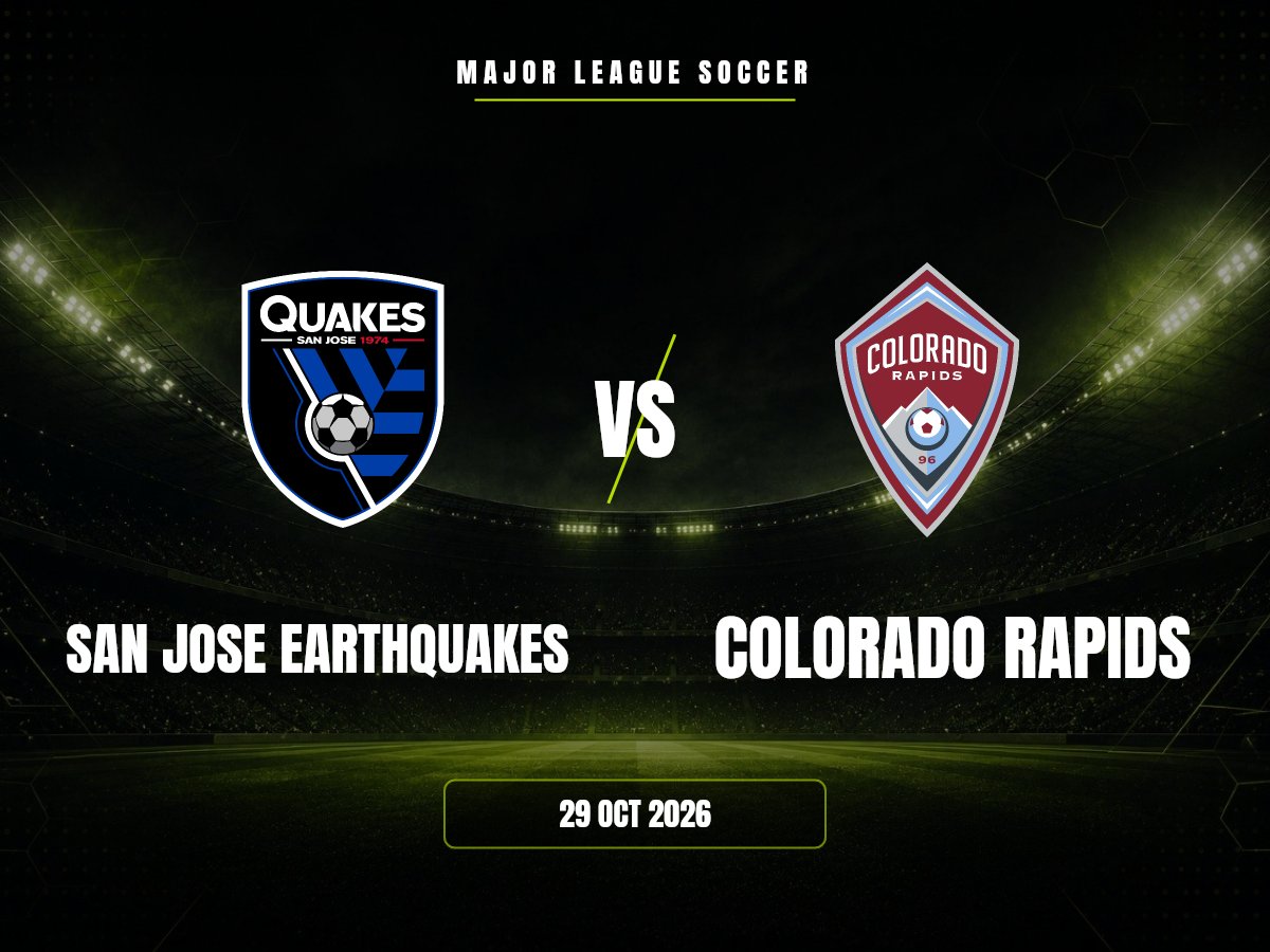 San Jose Earthquakes contra Colorado Rapids, Major League Soccer