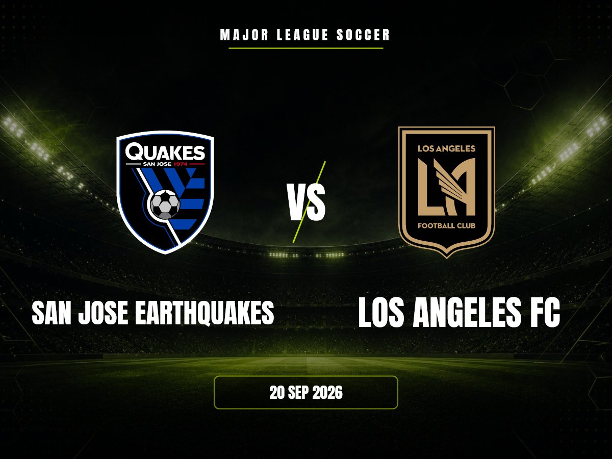 San Jose vs Los Angeles FC: Pronóstico, Cuotas y Apuestas | MLS San Jose Earthquakes contra Los Angeles FC, Major League Soccer