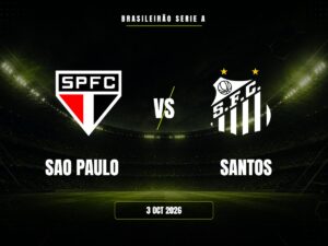 SAO Paulo vs Santos: dónde ver, horario y canal | Brasileirão Serie A