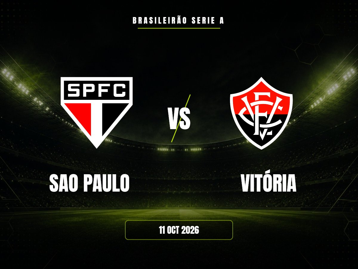 SAO Paulo vs Vitória: dónde ver, horario y canal | Brasileirão Serie A SAO Paulo contra Vitória, Brasileirão Serie A