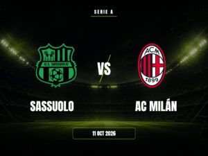Sassuolo vs Ac Milán: dónde ver, horario y canal | Serie A Sassuolo vs Ac Milán: dónde ver, horario y canal | Serie A