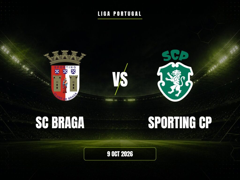 SC Braga contra Sporting CP, Liga Portugal