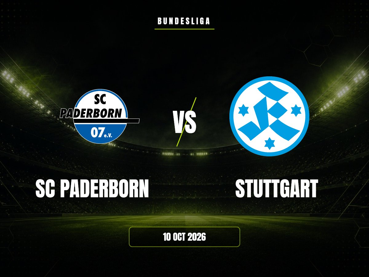SC Paderborn contra Stuttgart, Bundesliga