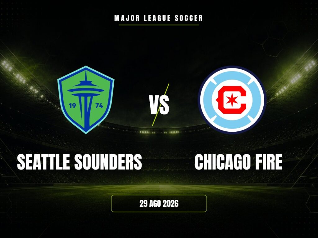 Seattle Sounders vs Chicago Fire: dónde ver, horario y canal | Major League Soccer Seattle Sounders contra Chicago Fire, Major League Soccer