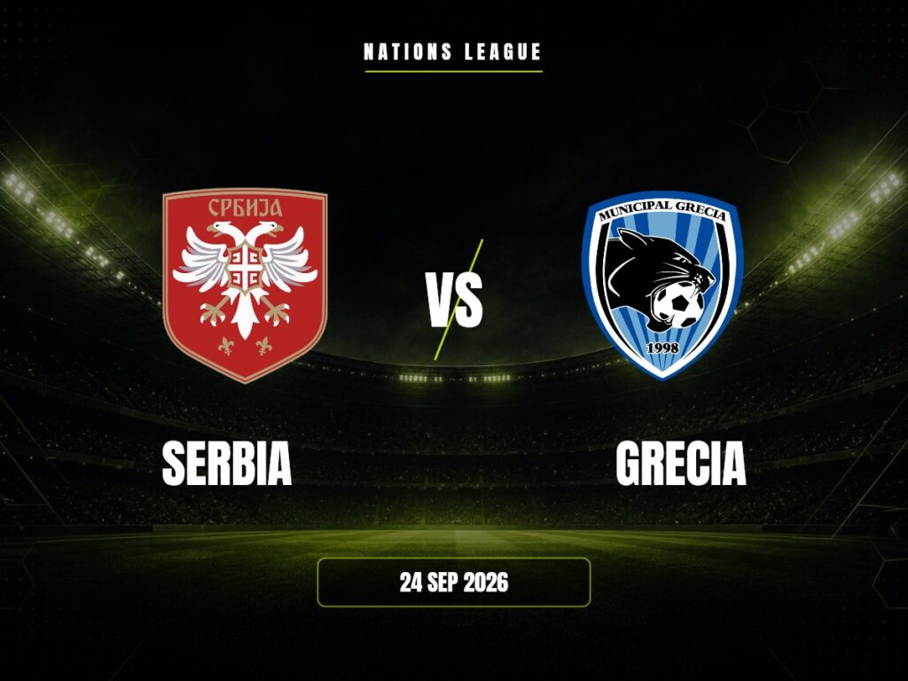 Serbia contra Grecia, Nations League