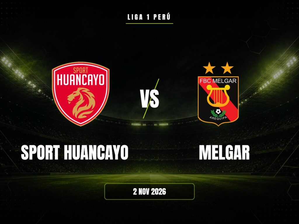Sport Huancayo contra Melgar, Liga 1 Perú