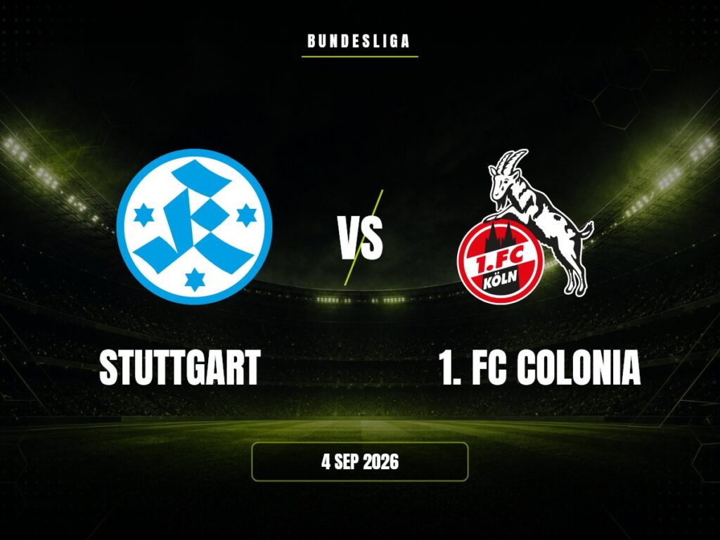Stuttgart vs 1. FC Colonia: Pronóstico, Cuotas y Apuestas | Bundesliga Stuttgart contra 1. FC Colonia, Bundesliga