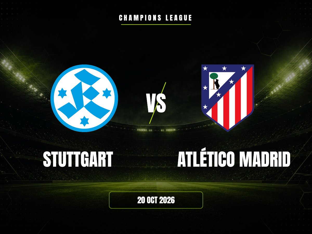 Stuttgart contra Atlético Madrid, Champions League