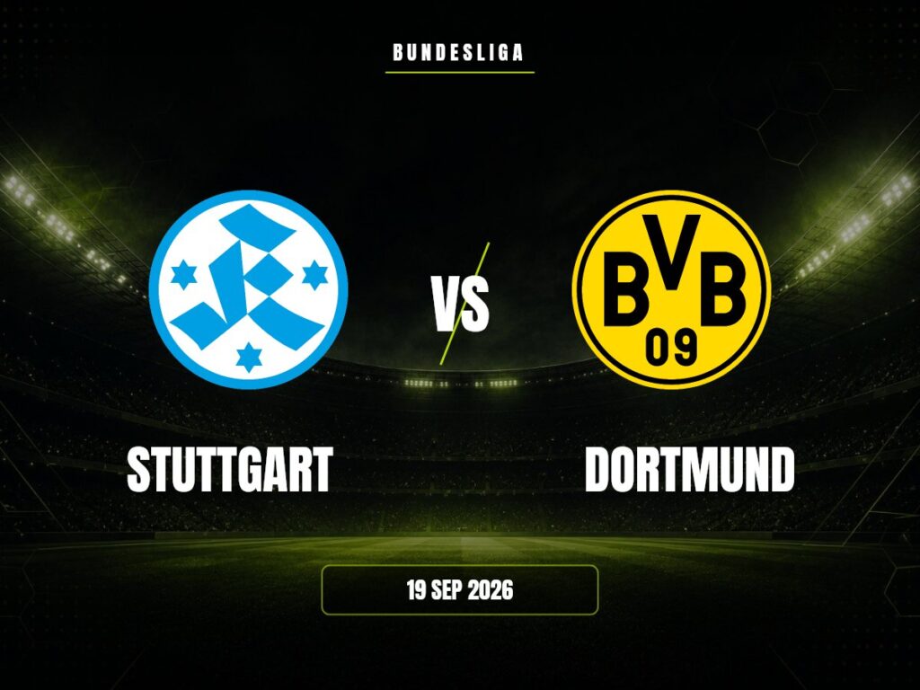 Stuttgart contra Dortmund, Bundesliga