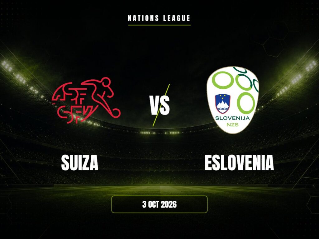 Suiza contra Eslovenia, Nations League