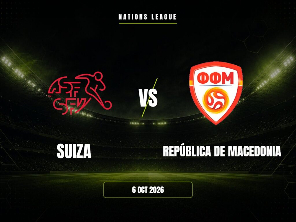 Suiza contra República De Macedonia, Nations League