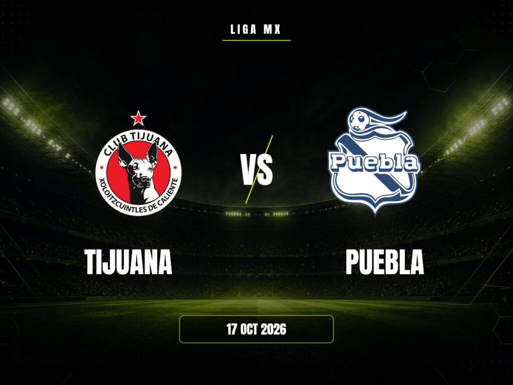 Tijuana contra Puebla, Liga MX