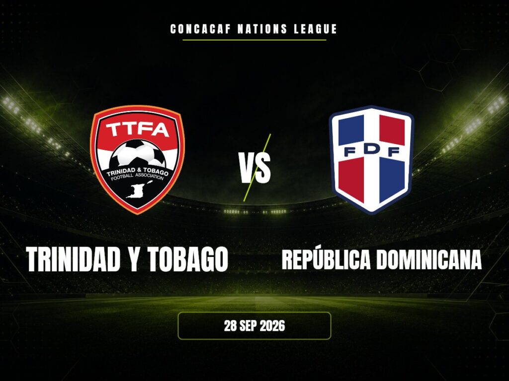 Trinidad Y Tobago contra República Dominicana, CONCACAF Nations League