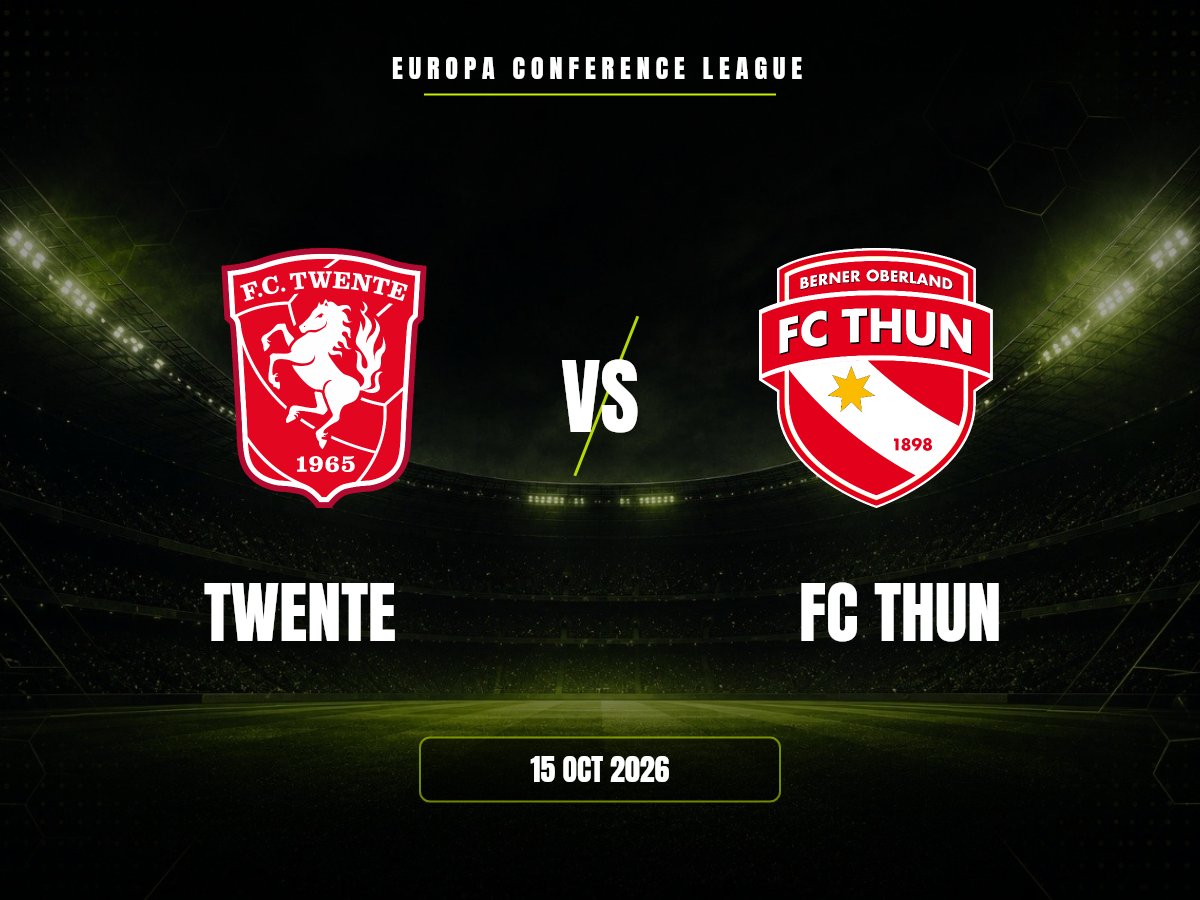 Twente vs FC Thun: Pronóstico y Apuestas | Conference League Twente contra FC Thun, Europa Conference League