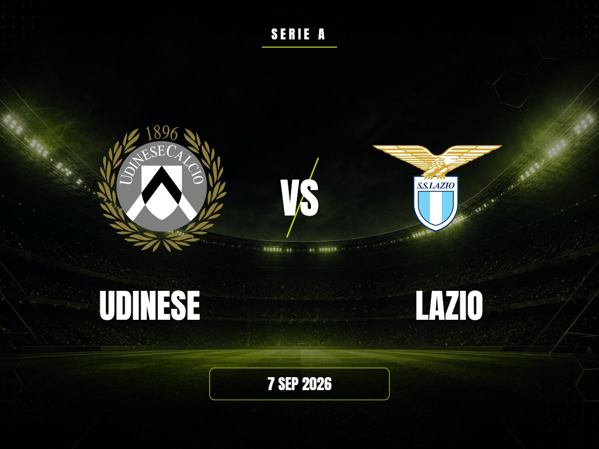 Udinese contra Lazio, Serie A