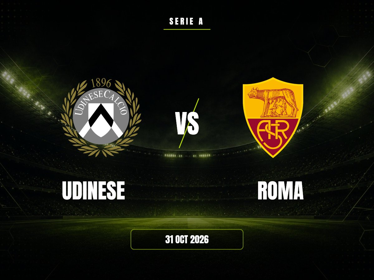 Udinese contra Roma, Serie A