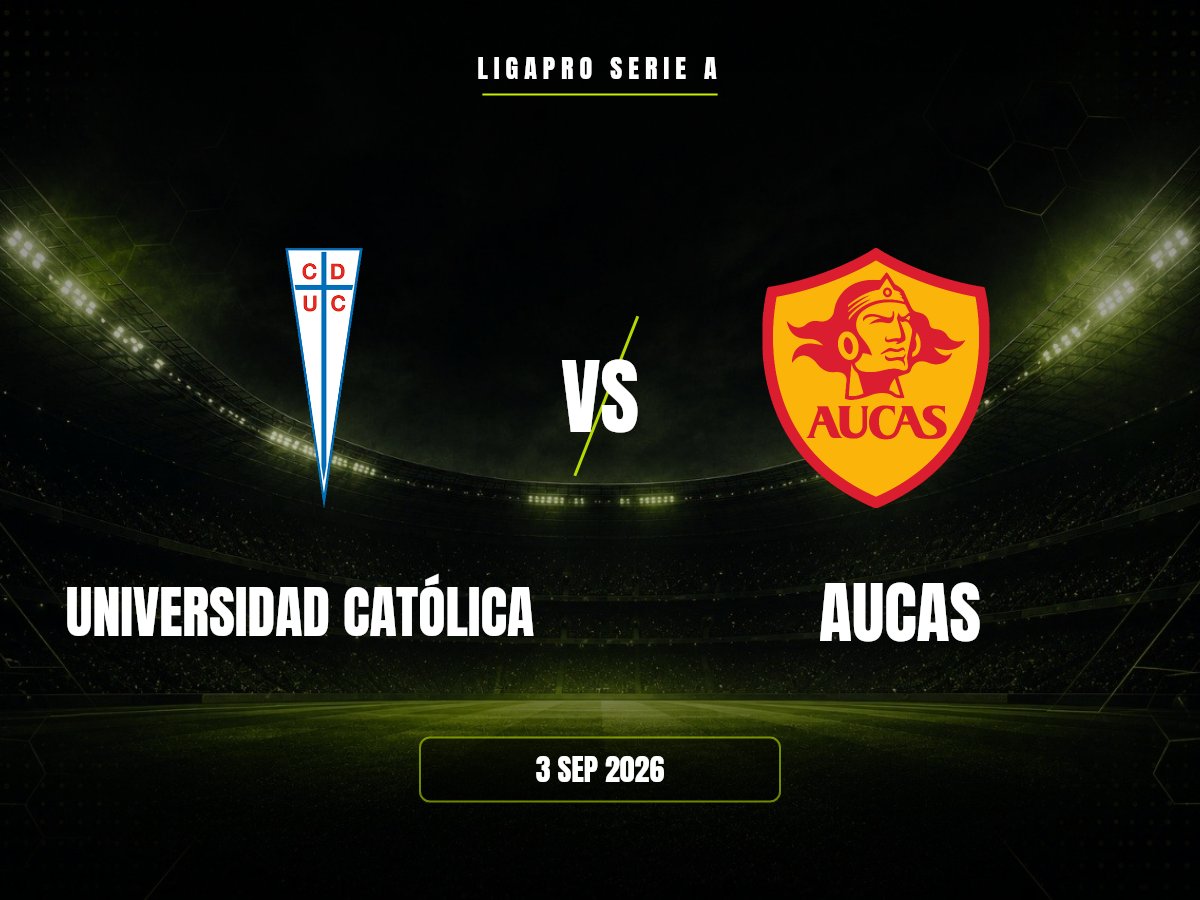 Universidad Católica contra Aucas, LigaPro Serie A