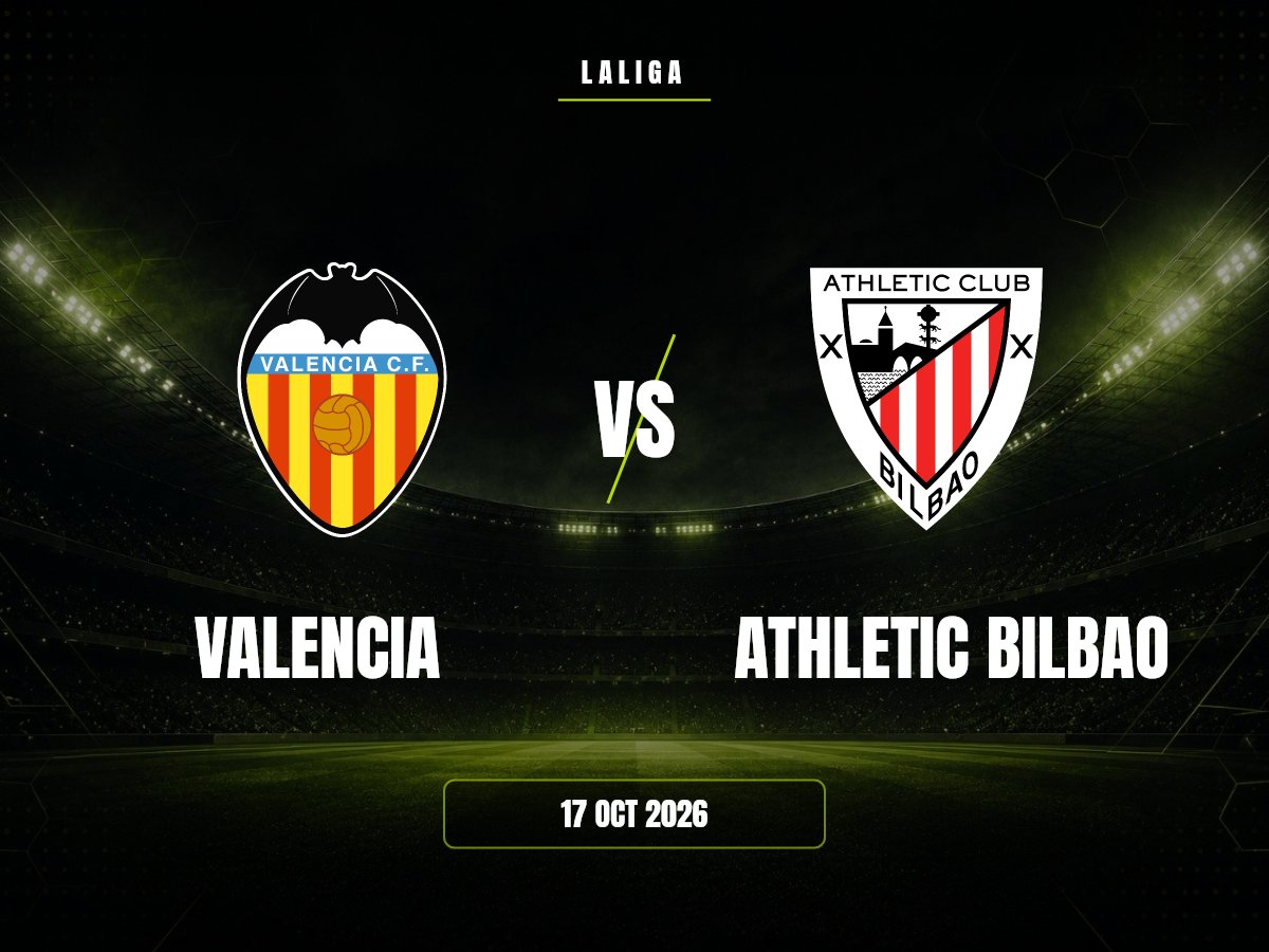Valencia vs Athletic Bilbao: Pronóstico, Cuotas y Apuestas | LaLiga Valencia contra Athletic Bilbao, LaLiga