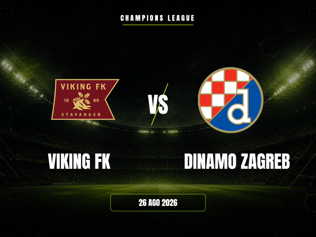 Viking FK contra Dinamo Zagreb, Champions League