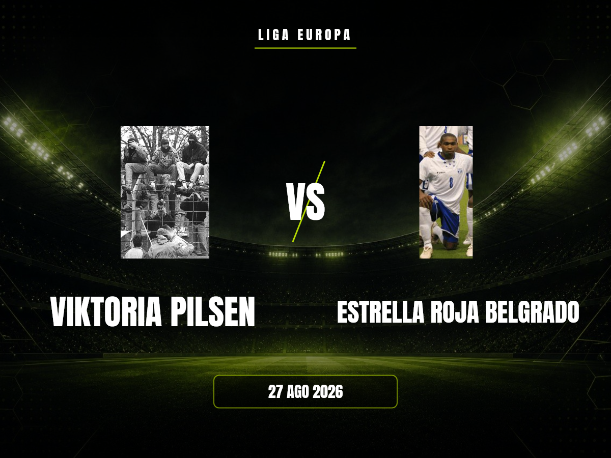 Viktoria Pilsen contra Estrella Roja Belgrado, Liga Europa